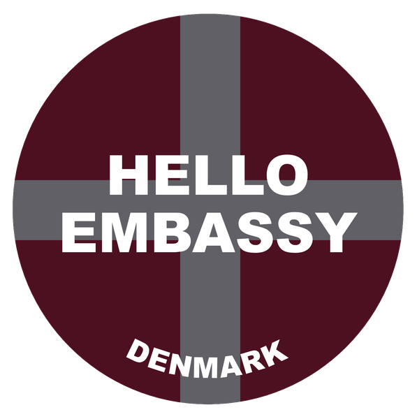 World Hello Week Hello Embassy seal for Denmark